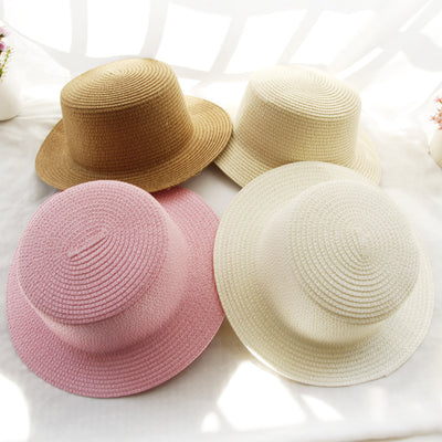 Sombrero de Paja Plegable para Mujer - Protección Solar Ideal para Playa y Verano