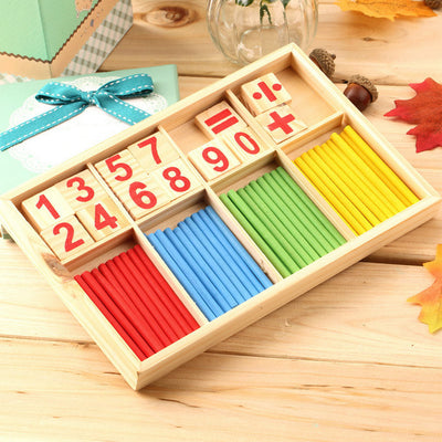 Palitos de Conteo Montessori de Madera - Juguete Educativo para Matemáticas - Image 8