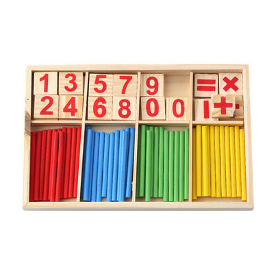 Palitos de Conteo Montessori de Madera - Juguete Educativo para Matemáticas - Image 9