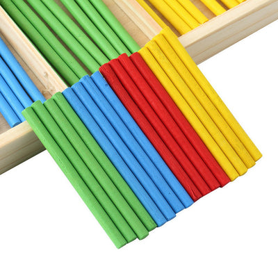 Palitos de Conteo Montessori de Madera - Juguete Educativo para Matemáticas - Image 10