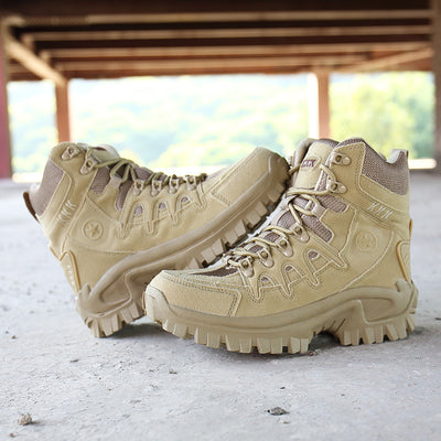 Botas Militares Tácticas Hombre Camuflaje Antideslizantes Combate Profesional - Image 6