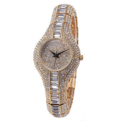 Reloj de Lujo para Mujer con Diamantes y Piedras de Colores Estilo Europeo - Image 11