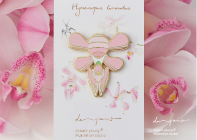 Broche Diseñador Mantis Orquídea - Joya Insecto Original para Día de Reinas - Image 14