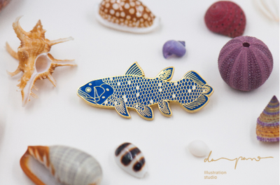 Broche Paleontología Diseño Original - Joya Museo Marina Ideal para San Valentín - Image 2