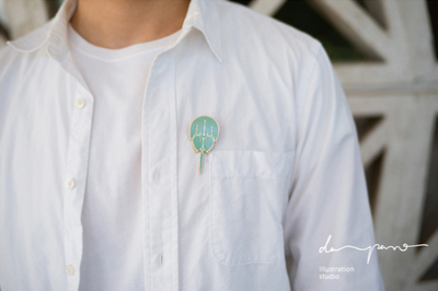 Broche Paleontología Diseño Original - Joya Museo Marina Ideal para San Valentín - Image 13