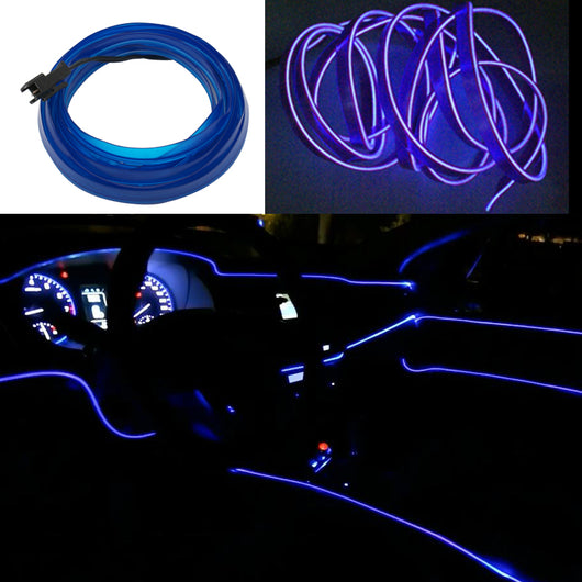 Tira LED Ambiental para Auto - Luz Fría Decorativa 1M a 5M - Image 15