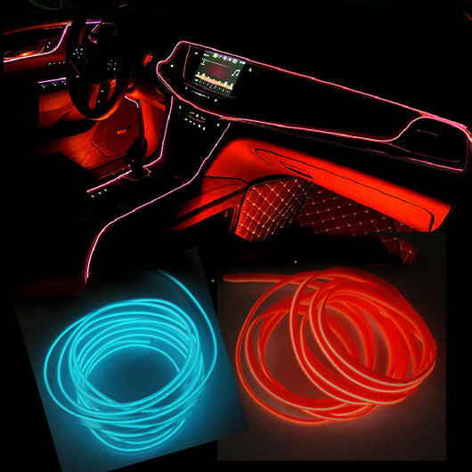 Tira LED Ambiental para Auto - Luz Fría Decorativa 1M a 5M - Image 19