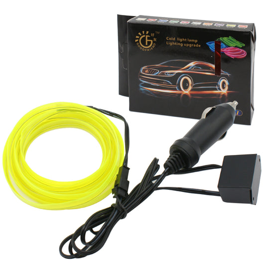 Tira LED Ambiental para Auto - Luz Fría Decorativa 1M a 5M - Image 18