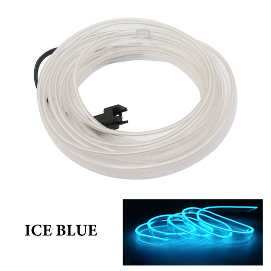 Tira LED Ambiental para Auto - Luz Fría Decorativa 1M a 5M - Image 6