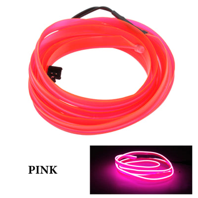 Tira LED Ambiental para Auto - Luz Fría Decorativa 1M a 5M - Image 8