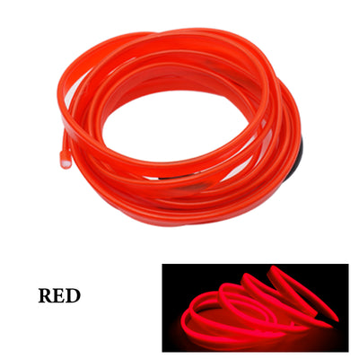 Tira LED Ambiental para Auto - Luz Fría Decorativa 1M a 5M - Image 9
