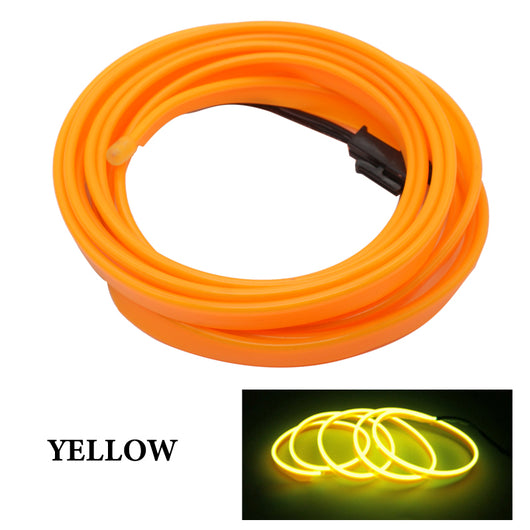 Tira LED Ambiental para Auto - Luz Fría Decorativa 1M a 5M - Image 11