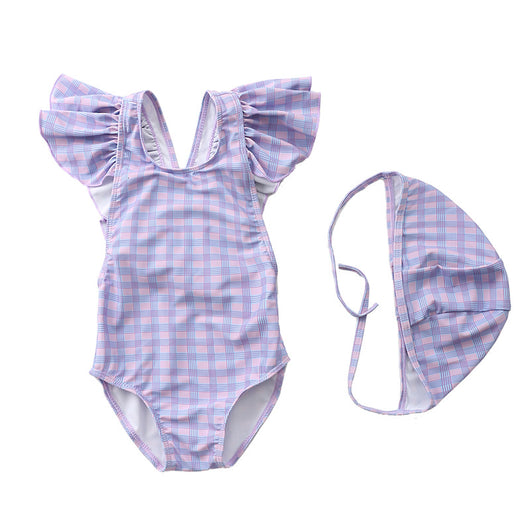 Traje de Baño Niña Una Pieza Princesa con Falda Tul y Detalles Brillantes - Image 6