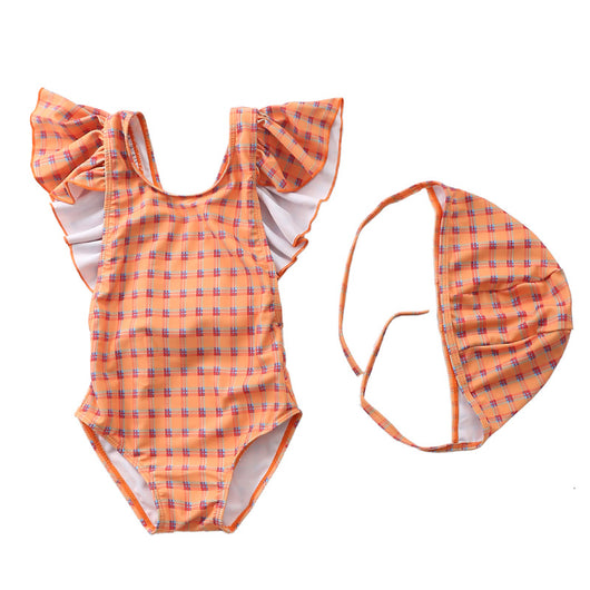 Traje de Baño Niña Una Pieza Princesa con Falda Tul y Detalles Brillantes - Image 14