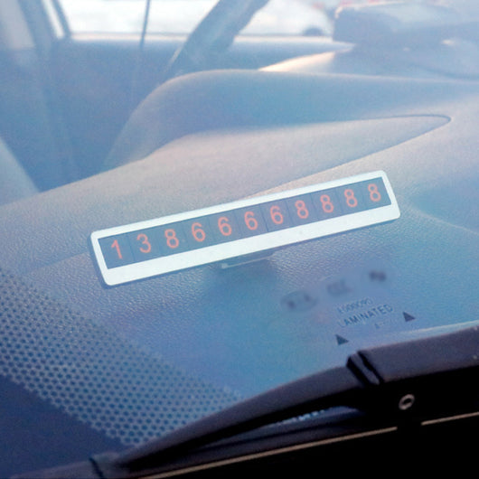 Señal de Estacionamiento Temporal Oculta para Automóviles - Image 7