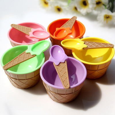 Set Completo de Tazón y Cuchara para Helado Infantil - Image 9