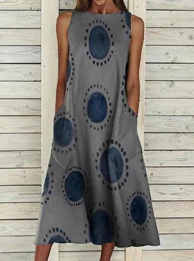 Vestido Estampado Mariposas sin Mangas - Diseño Fresco y Versátil - Image 10