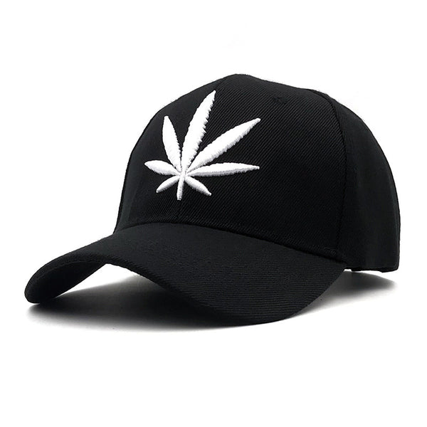 Gorra de Béisbol Coreana con Hoja de Arce Bordada - Unisex Camuflaje Ajustable