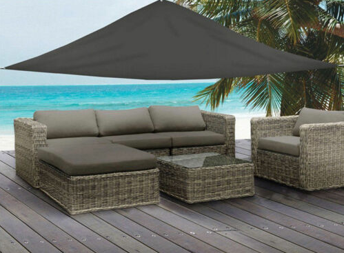 Vela de Sombra Triangular Impermeable con Protección UV para Exterior - Image 5