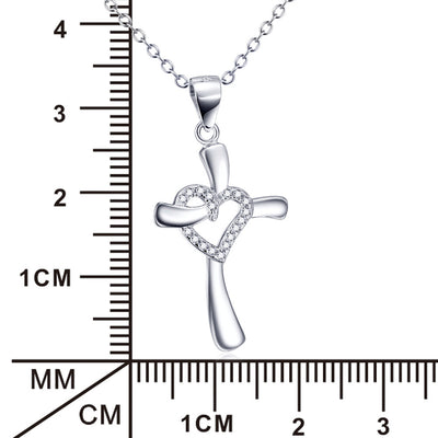 Collar Cruz Diamante Plata 925 - Colgante Religioso Cristiano - Image 7