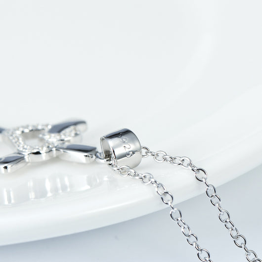 Collar Cruz Diamante Plata 925 - Colgante Religioso Cristiano - Image 11