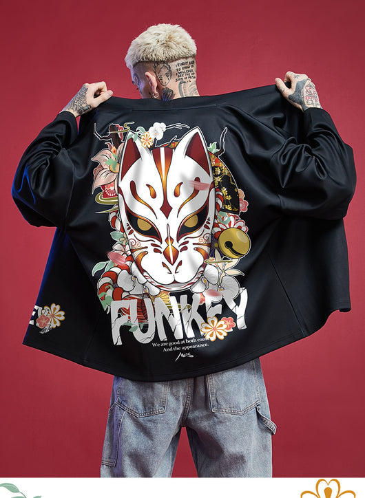 Chaqueta Cardigan Hanfu Estilo Chino - Sudadera Ligera Protección Solar Hombre - Image 11
