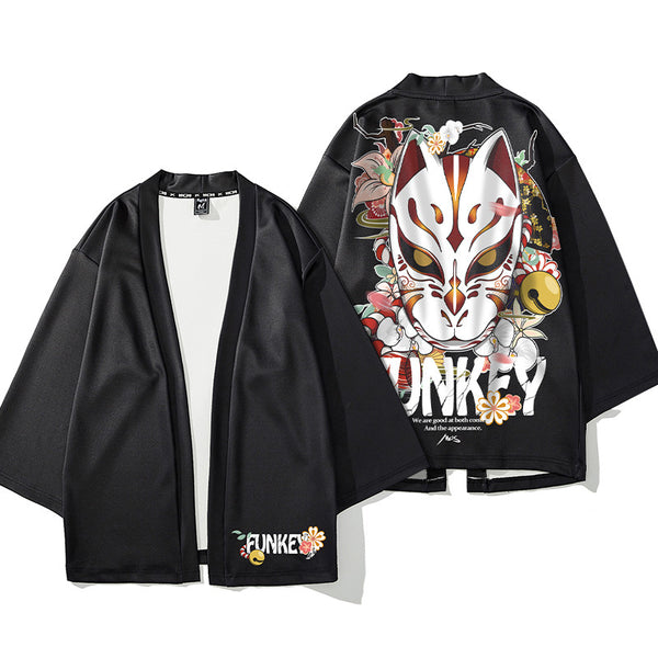 Chaqueta Cardigan Hanfu Estilo Chino - Sudadera Ligera Protección Solar Hombre