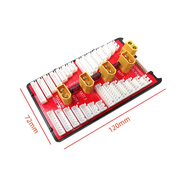 Tablero Adaptador de Carga Paralela V2 - Cargador de 4 Baterías Simultáneamente - Image 3