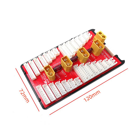 Tablero Adaptador de Carga Paralela V2 - Cargador de 4 Baterías Simultáneamente - Image 3