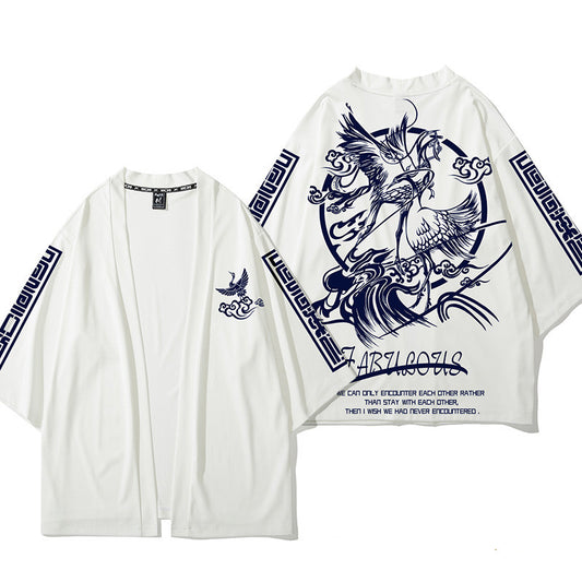 Túnica Larga China para Hombre - Primavera y Verano