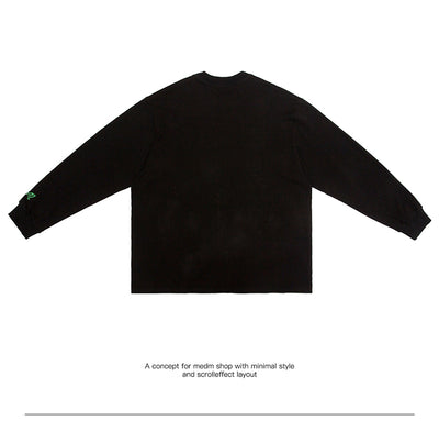 Playera a Juego para Parejas con Bordado 3D Degradado y Teñido Artesanal - Image 3