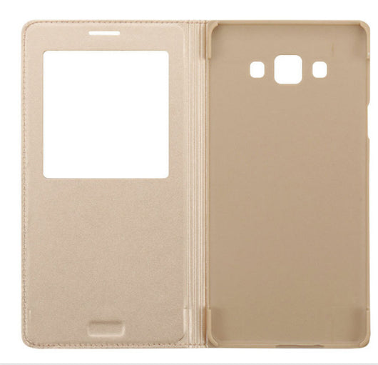 Funda Inteligente con Ventana para Móvil - Diseño en Cuero - Image 15