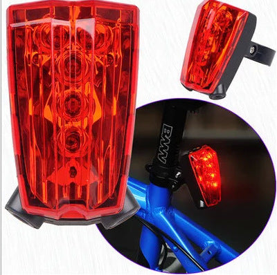 Luz Trasera de Seguridad para Bicicleta con Líneas Paralelas - Image 8