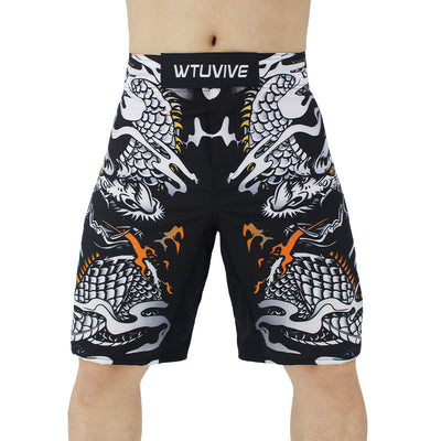 Shorts de Combate MMA Camuflaje para Hombre - Ropa de Entrenamiento Muay Thai y Boxeo Resistente - Image 18