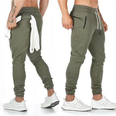 Pantalones Deportivos Hombre con Toallero Integrado para Fitness y Running