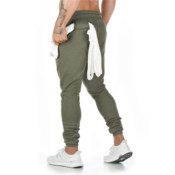 Pantalones Deportivos Hombre con Toallero Integrado para Fitness y Running