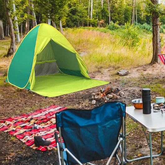 Carpa Parasol Pop-Up Anti-UV para Playa y Camping - Image 3