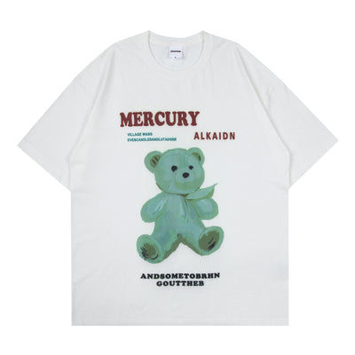 Playera Unisex Estampado Oso Cartoon - Cómoda y Versátil para el Verano - Image 10