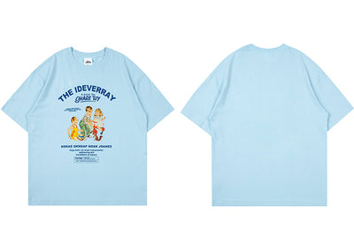 Camiseta Casual de Manga Corta para Hombre - Diseño Gráfico Tendencia Verano - Image 3