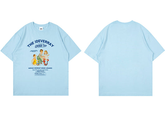 Camiseta Casual de Manga Corta para Hombre - Diseño Gráfico Tendencia Verano - Image 3