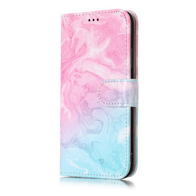 Funda Cartera Flip Mármol para iPhone 11 Pro Max, 12, X, XS Max, XR, 7, 8, 6 - Cuero 3D Visión - Image 16