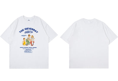 Camiseta Casual de Manga Corta para Hombre - Diseño Gráfico Tendencia Verano - Image 9