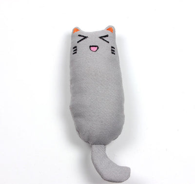Juguete para Gatos con Expresión Tierna, Catnip y Textura Molar - Image 3