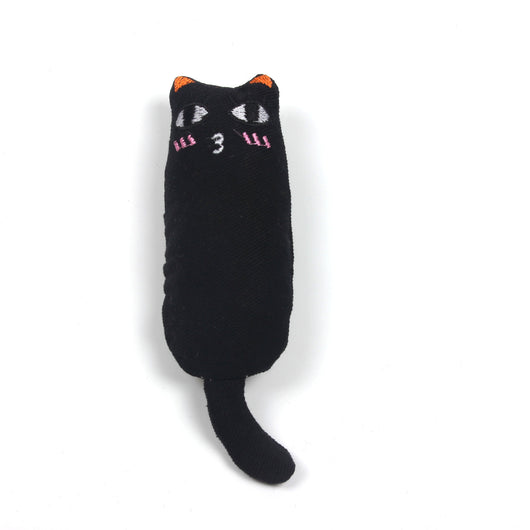 Juguete para Gatos con Expresión Tierna, Catnip y Textura Molar