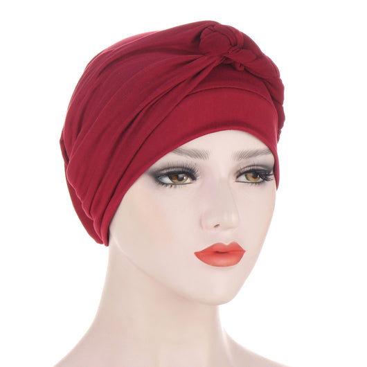 Turbante Trenzado Multicolor Suave - Gorro Musulmán y Oncológico - Image 8