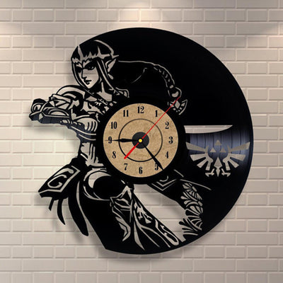 Reloj de Pared Vinilo Gato Creativo - Silencioso Cuarzo Decoración - Image 9