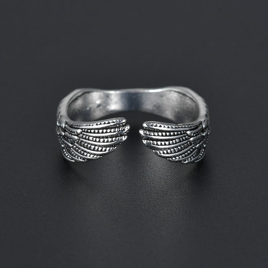 Anillo de Alas de Ángel Hip Hop para Hombre - Image 8