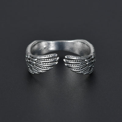 Anillo de Alas de Ángel Hip Hop para Hombre - Image 4