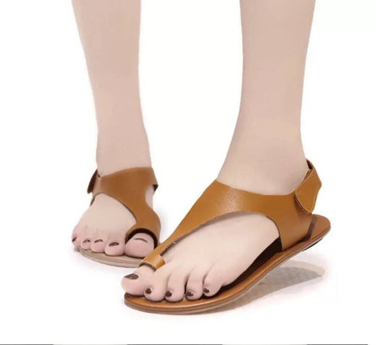 Sandalias Planas Velcro Estilo Europeo para Mujer - Cómodas y Versátiles - Image 5