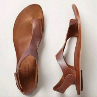 Sandalias Planas Velcro Estilo Europeo para Mujer - Cómodas y Versátiles - Image 12